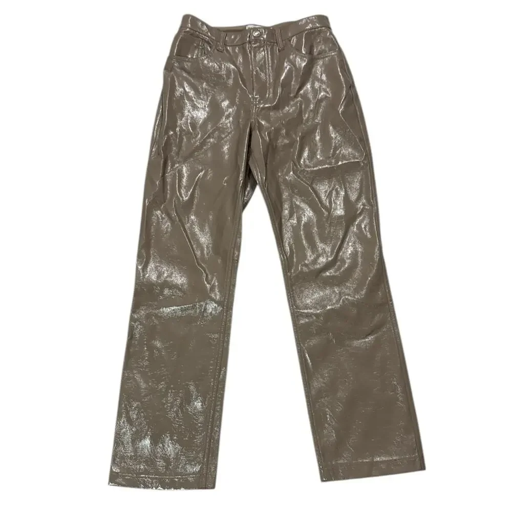 Abercrombie & Fitch Womens 27 Short 4S The 90s Straight Ultra High Rise Pants